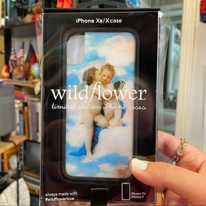 Wildflower iPhone XS/X perfect condition limited edition phone case
